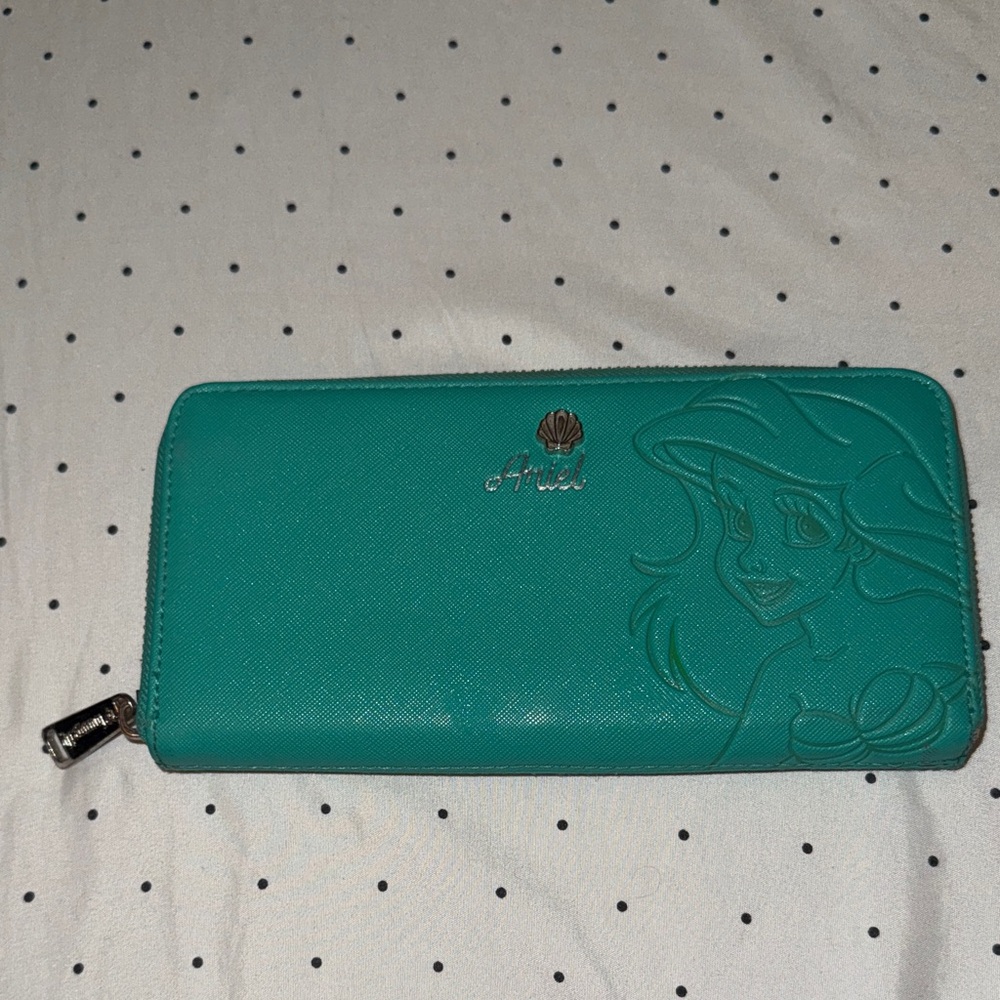 Disney Loungefly Ariel Teal Wallet